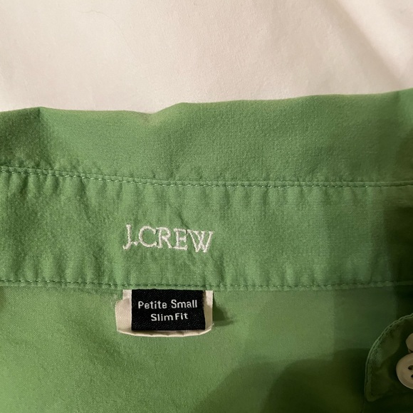 J Crew cotton blouse Petite Small Slim Fit - Picture 2 of 3